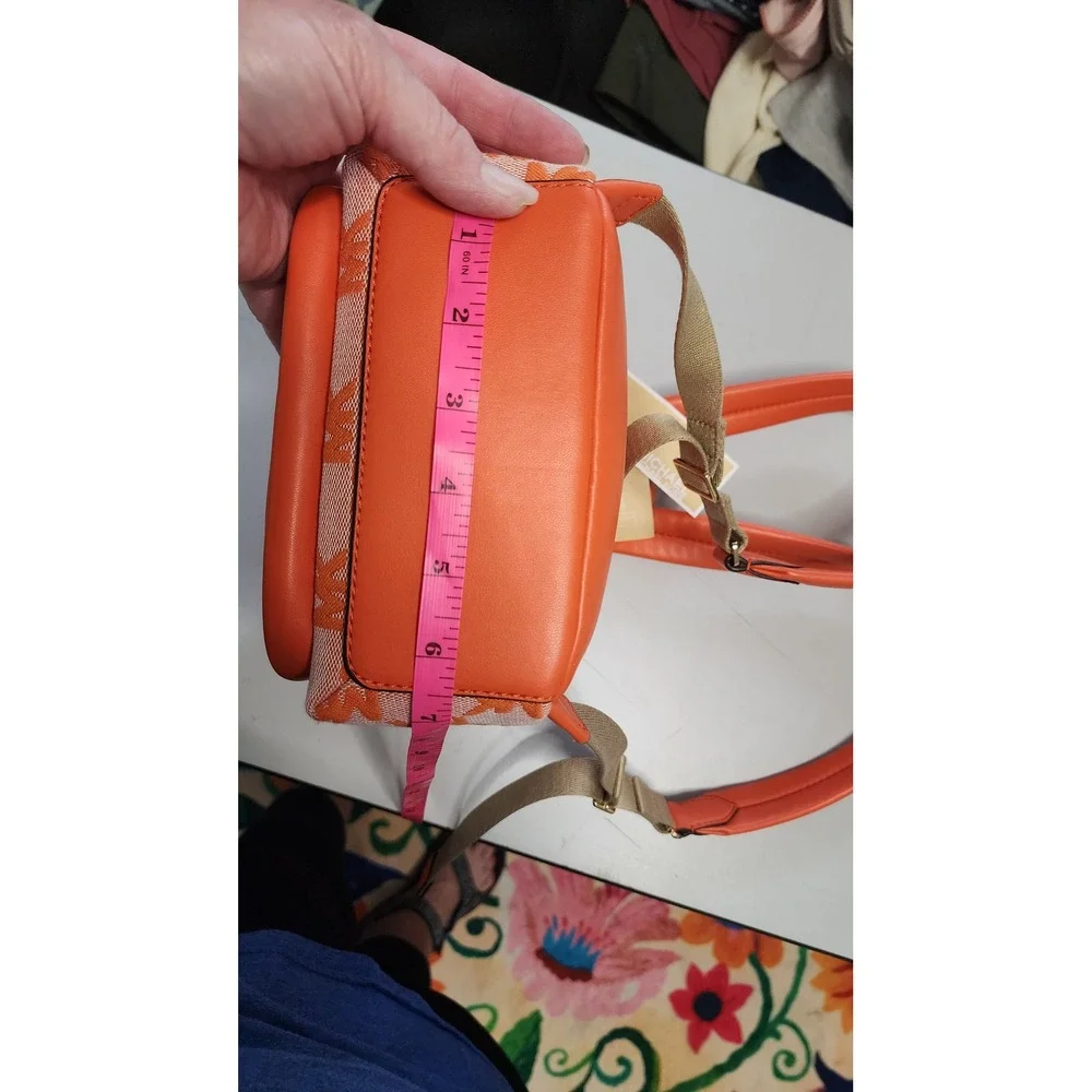 Michael Kors Mini Backpack Women NS Orange New With Tags